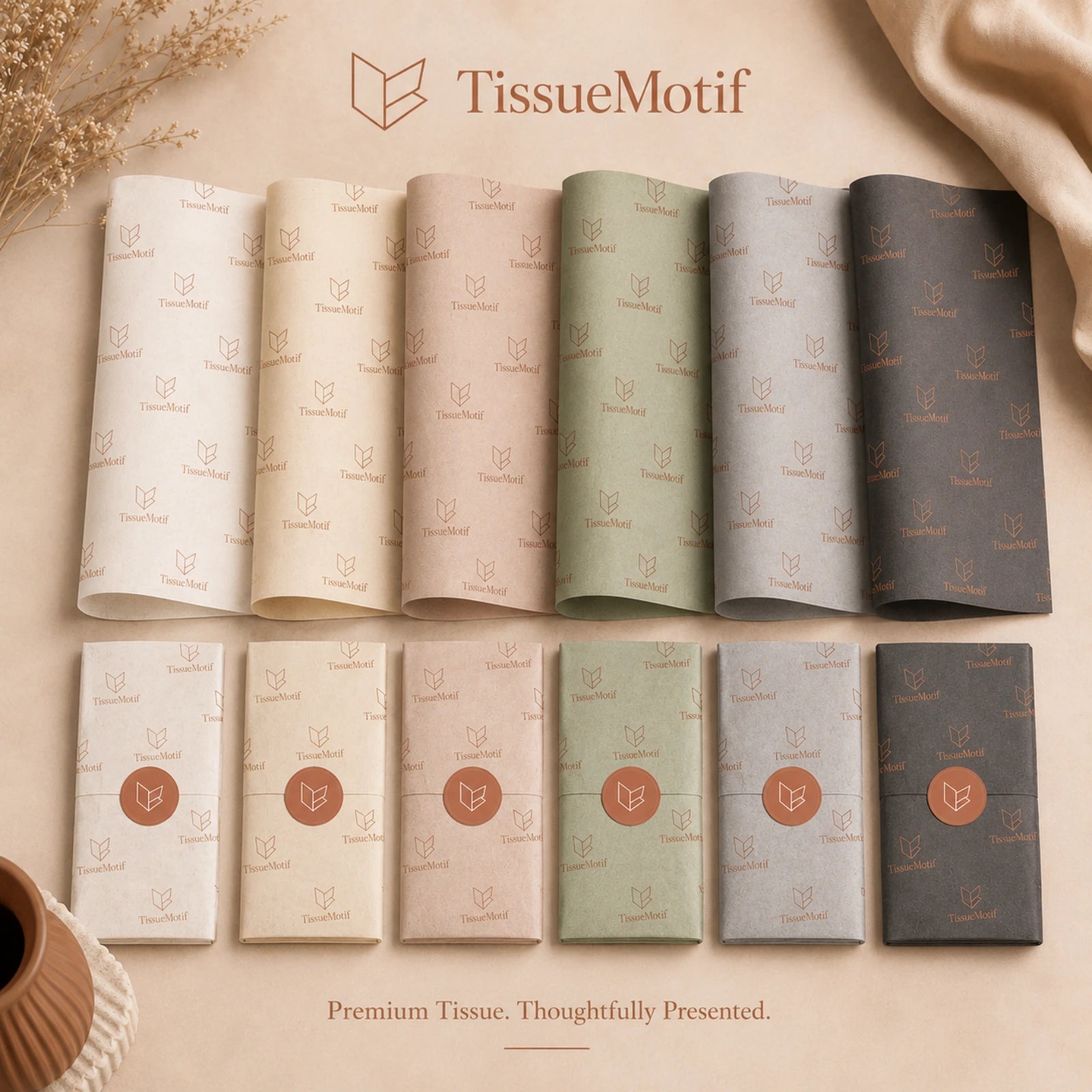 Custom 17 GSM Tissue Paper