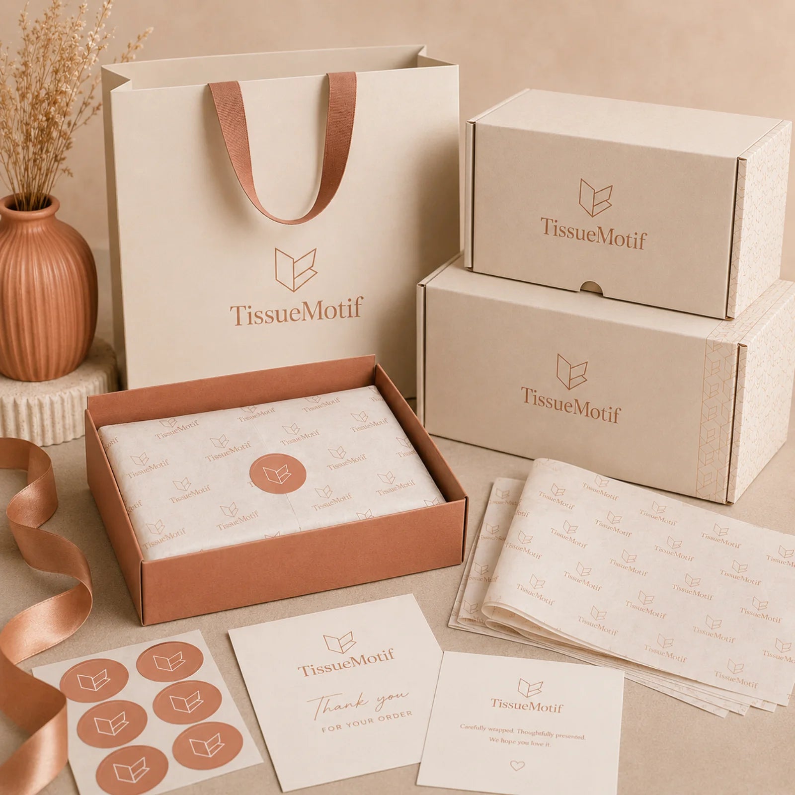 Image of Custom Tissue Paper with Logo – 28 GSM