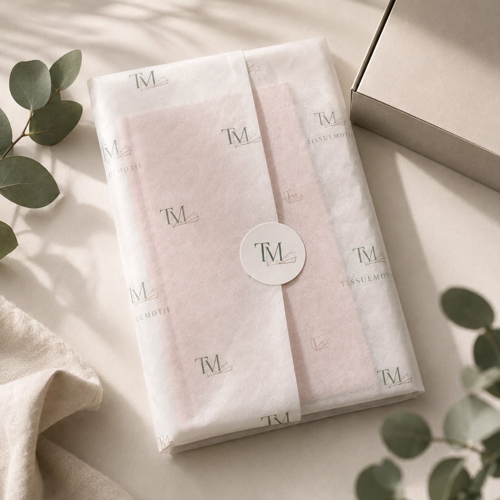 Image of 28 GSM Premium Custom Tissue Paper