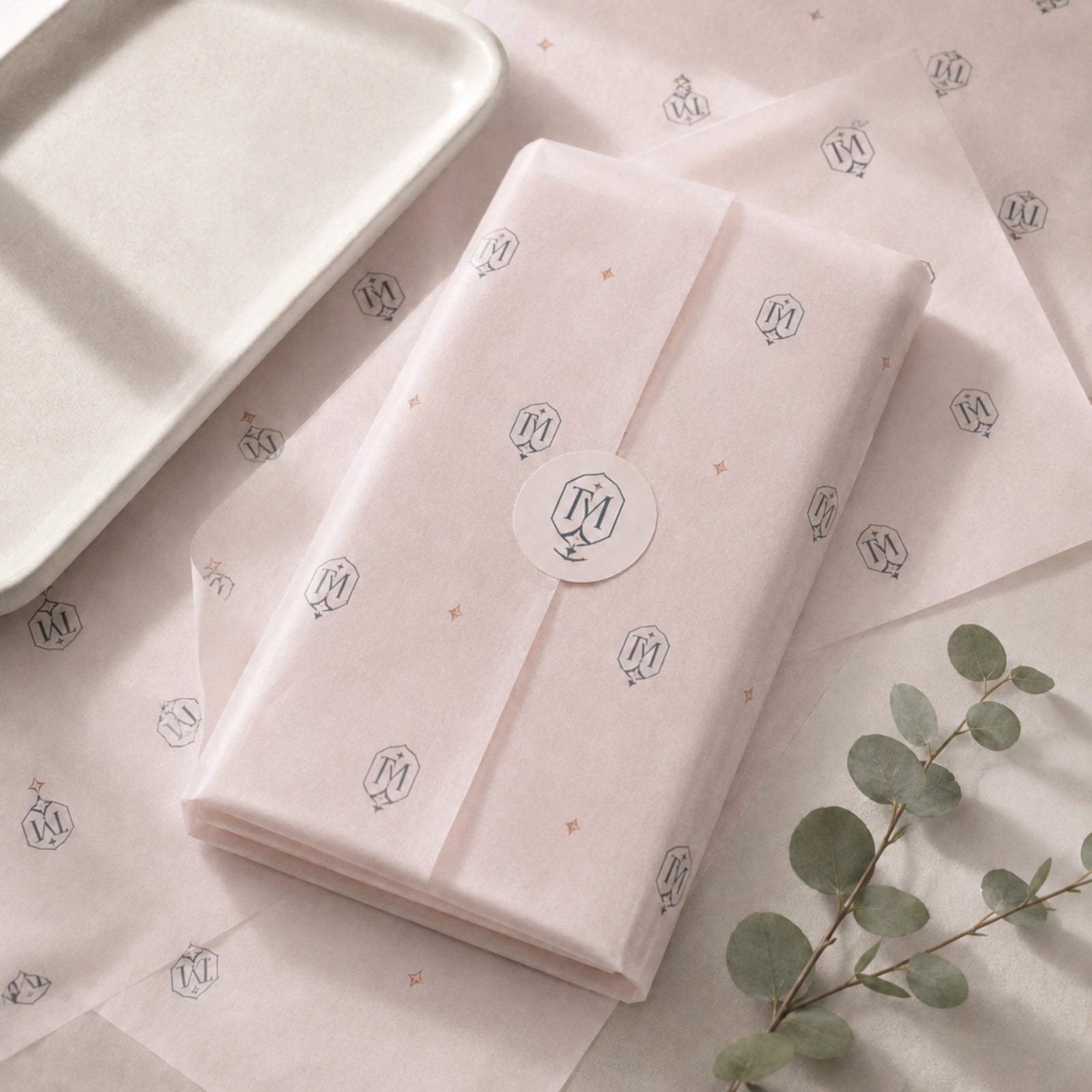 Image of 28 GSM Premium Custom Tissue Paper