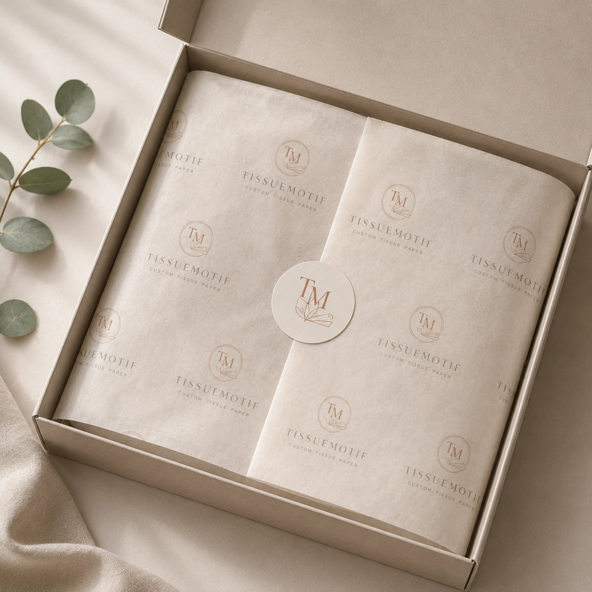 28 GSM Premium Custom Tissue Paper